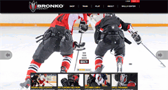 Desktop Screenshot of bronkohockey.com